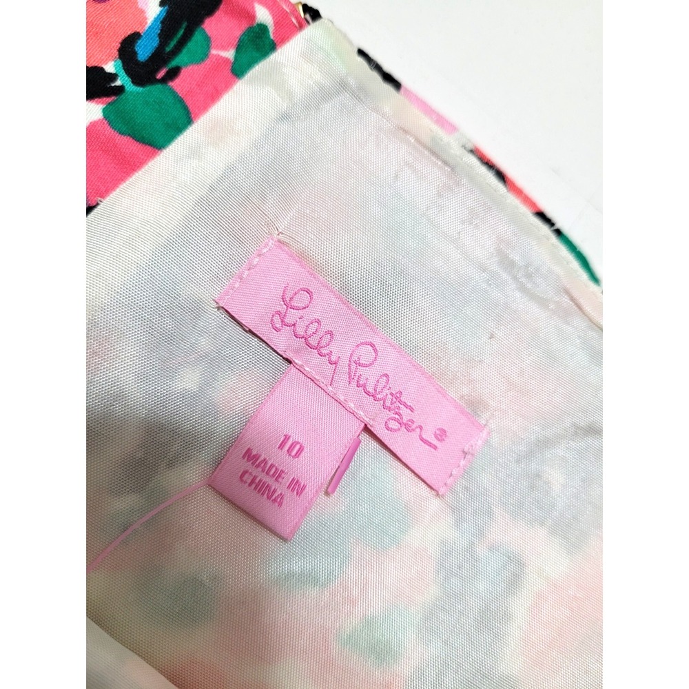 LILLY PULITZER "Sweet Nothings" Skirt - Size 10, New w/Tags -Y2K, Festival, Pink - Picture 8 of 10